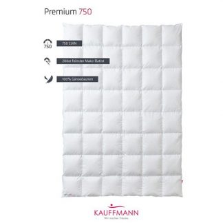 Daunendecke Kauffmann Premium 750